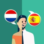 dutch-spanish translator android application logo